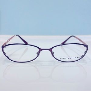 Scott Harris small Purple Glasses